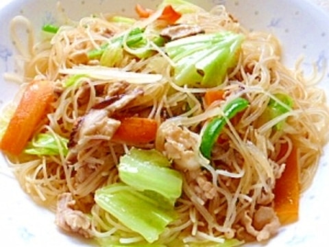 焼きビーフン♪